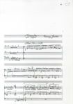 Partitura de la Toccata para órgano (1972)